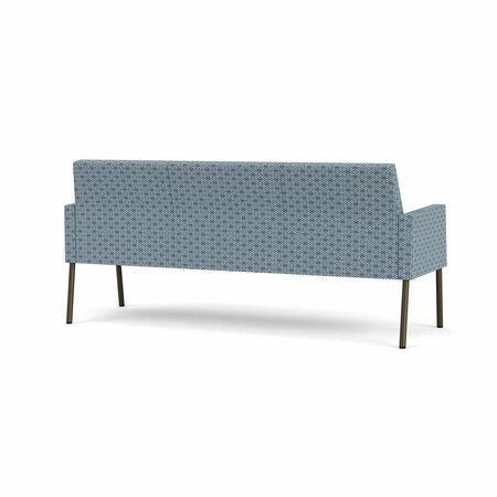 Lesro Mystic Lounge Reception Sofa, Bronze, RS Rain Song Upholstery ML1601